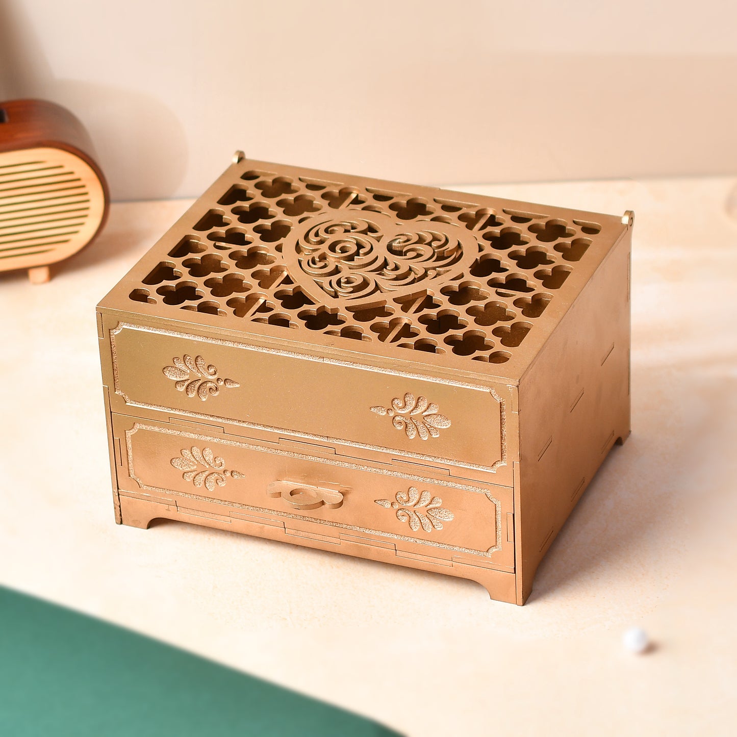 Wooden Jewellery Organiser